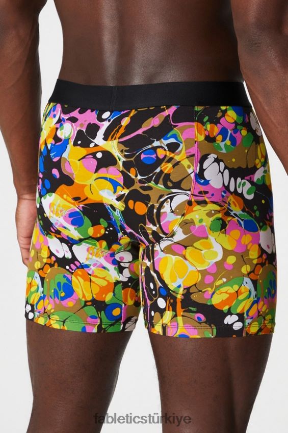 tr Fabletics erkekler 24-7 boksör külotu 194 siyah sürekli değişen 40R06B3747