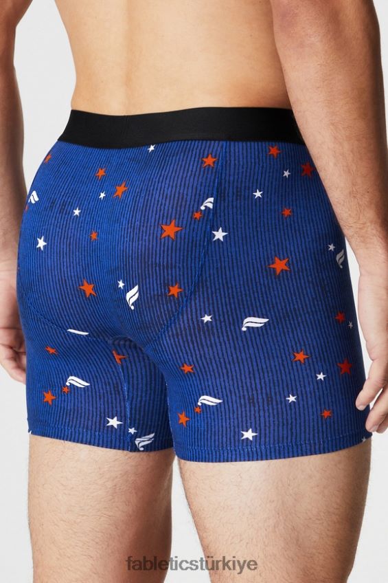 tr Fabletics erkekler 24-7 boksör külotu 194 yıldızlar n çizgili 40R06B3745