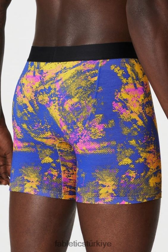 tr Fabletics erkekler 24-7 boksör külotu 195 gün batımı sarı ortam gürültüsü 40R06B3750