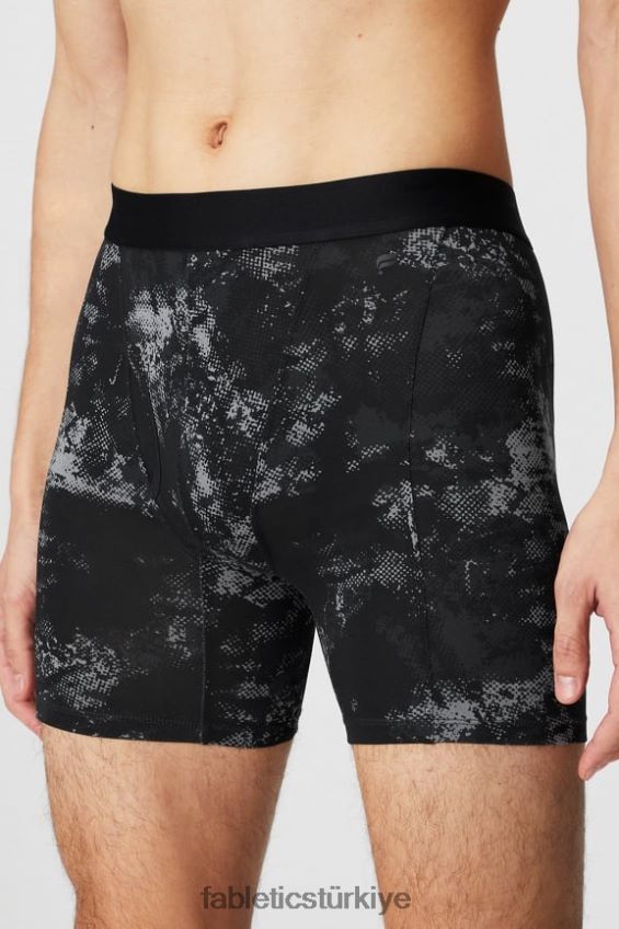 tr Fabletics erkekler 24-7 boksör külotu 197 siyah ortam gürültüsü 40R06B3762