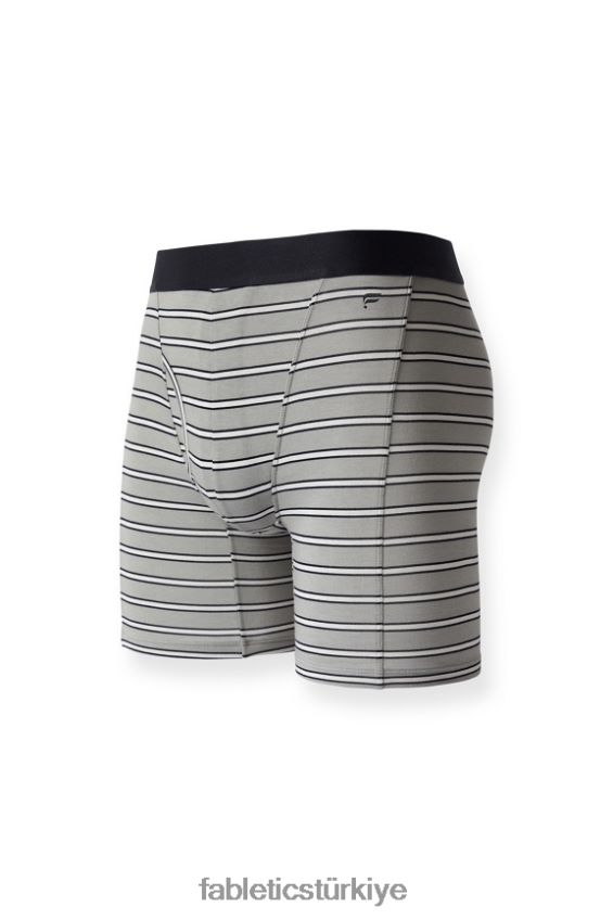 tr Fabletics erkekler 24-7 boksör külotu 201 gölge gri gölge şerit 40R06B3784