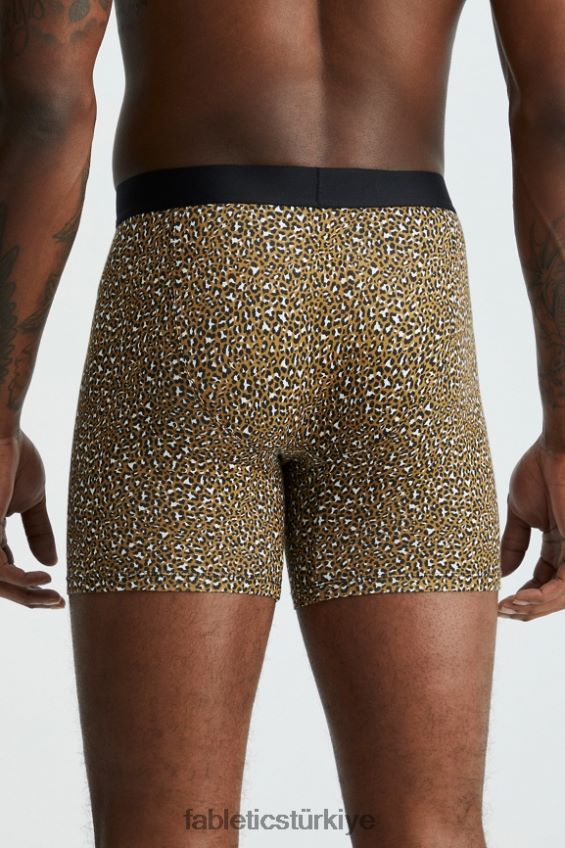 tr Fabletics erkekler 24-7 boksör külotu 201 koyu bronz leopar lekesi 40R06B3783