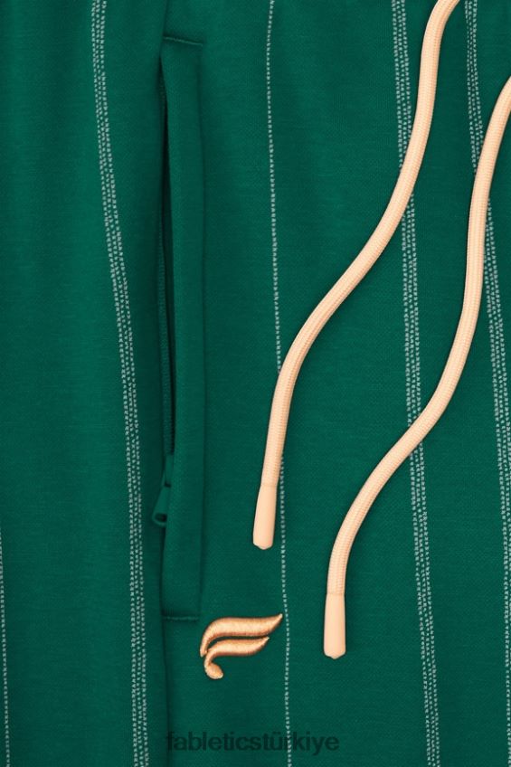 tr Fabletics erkekler koşucu fairway yeşil doku şerit 40R06B3093