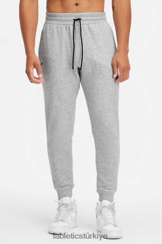 tr Fabletics erkekler koşucu klasik gri melanj 40R06B3100