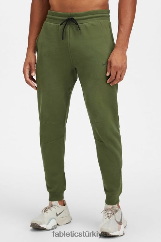 tr Fabletics erkekler koşucu koyu yosun 40R06B3098