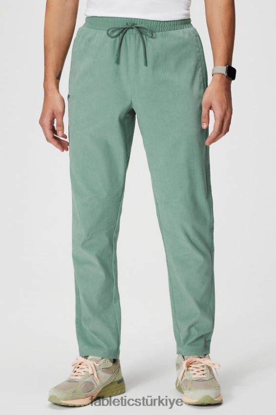 tr Fabletics erkekler kulüp kordon pantolon gri kekik 40R06B3089