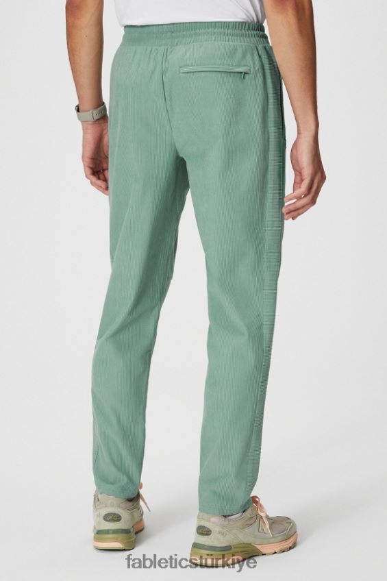 tr Fabletics erkekler kulüp kordon pantolon gri kekik 40R06B3089