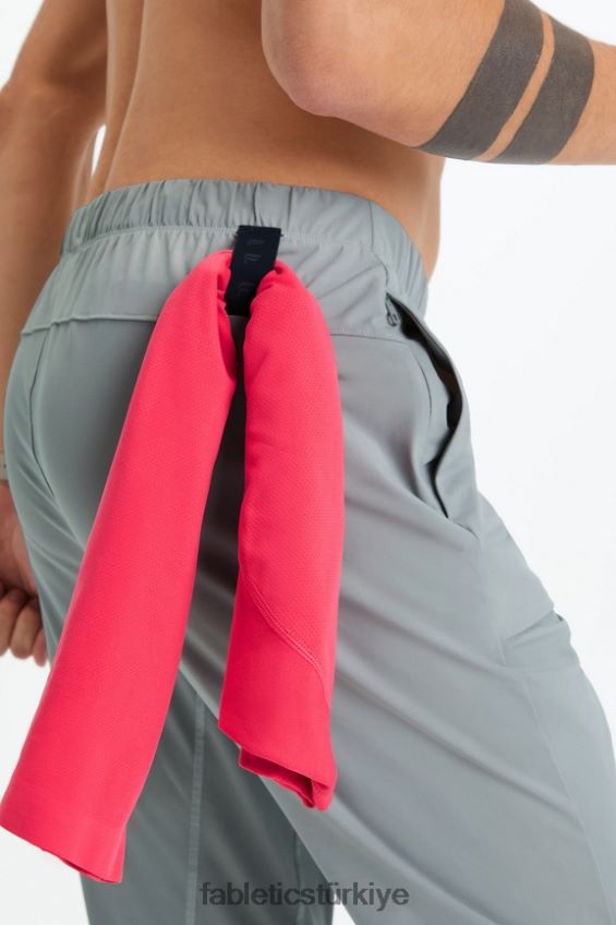 tr Fabletics erkekler tek koşucu gölge grisi 40R06B3046