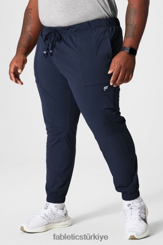 tr Fabletics erkekler tek koşucu klasik donanma 40R06B3054