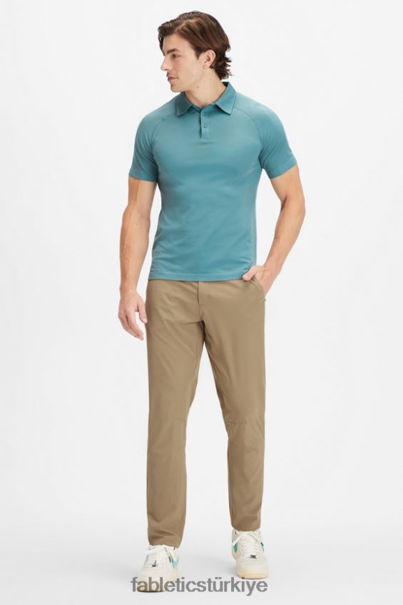 tr Fabletics erkekler tek pantolon (klasik kesim) koyu dimi 40R06B3044