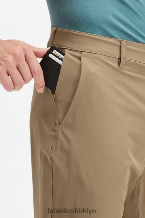 tr Fabletics erkekler tek pantolon (klasik kesim) koyu dimi 40R06B3044