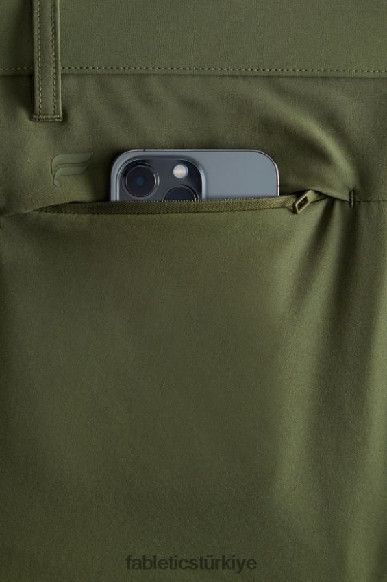 tr Fabletics erkekler tek pantolon (klasik kesim) koyu yosun 40R06B3043