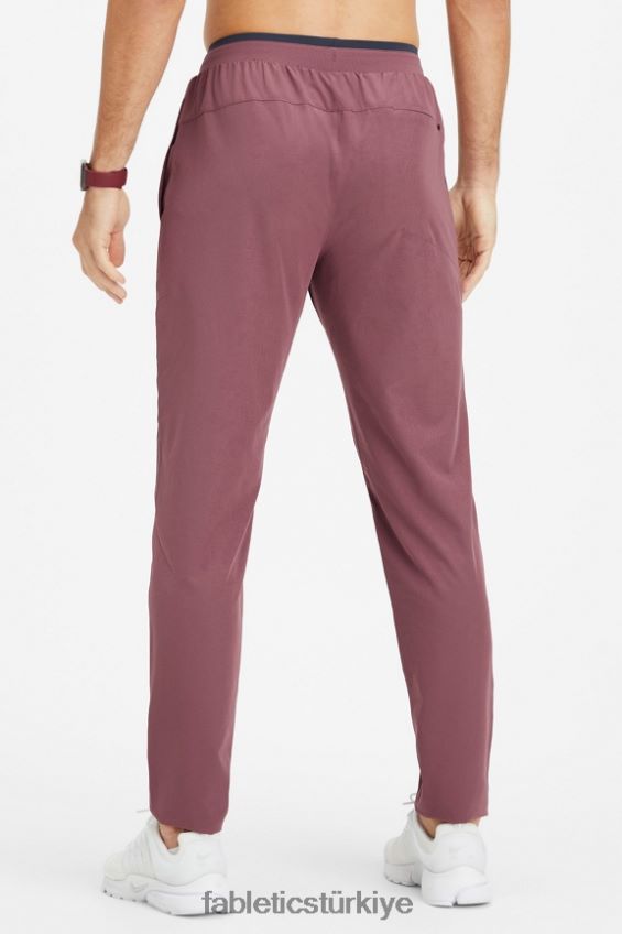 tr Fabletics erkekler temel pantolon kırmızı duman 40R06B3073