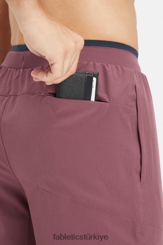 tr Fabletics erkekler temel pantolon kırmızı duman 40R06B3073