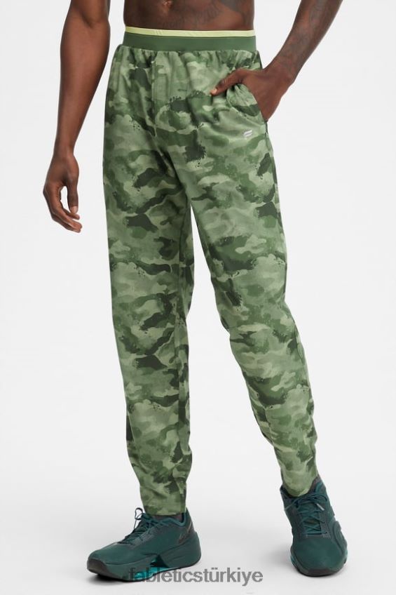 tr Fabletics erkekler temel pantolon taktik yeşil kamuflaj 40R06B3077