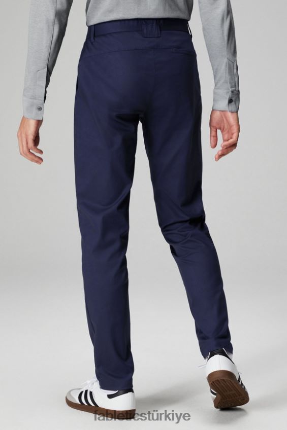 tr Fabletics erkekler yüksek yan chino (dar kesim) klasik donanma 40R06B3060