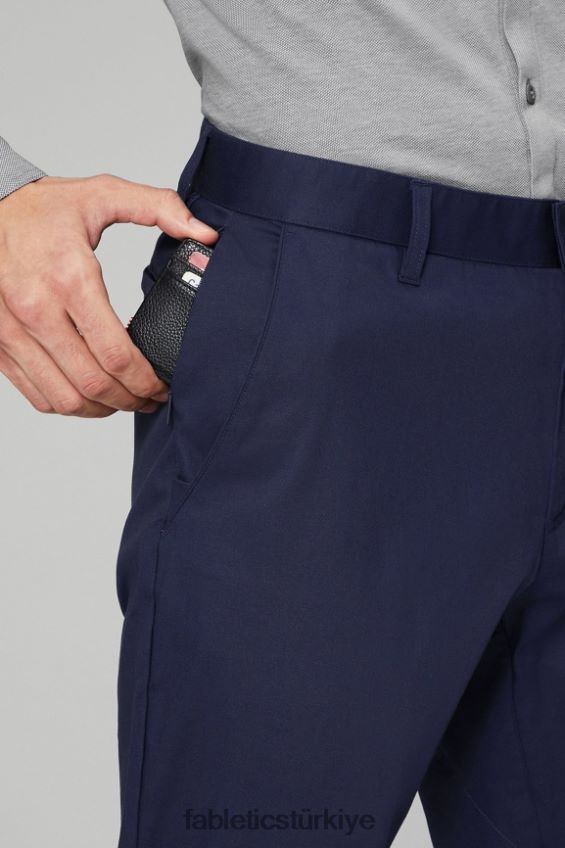 tr Fabletics erkekler yüksek yan chino (dar kesim) klasik donanma 40R06B3060