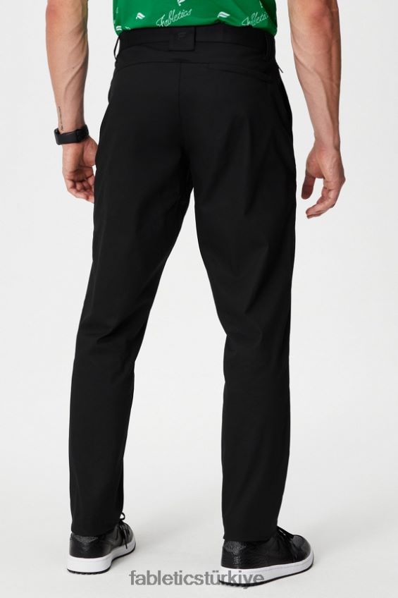 tr Fabletics erkekler yüksek yan chino (klasik kesim) siyah 40R06B3062