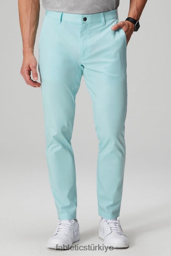 tr Fabletics erkekler yüksek yan chino (klasik kesim) İskandinav mavisi 40R06B3066