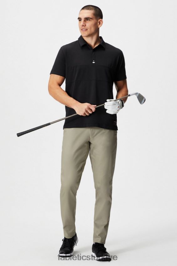 tr Fabletics erkekler yüksek yan chino (klasik kesim) taze boz kahverengi 40R06B3065