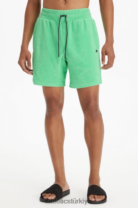 tr Fabletics erkekler ada havlu kısa tropikal su 40R06B3360