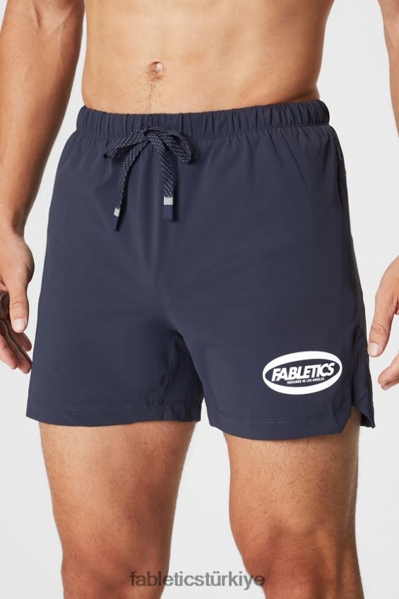tr Fabletics erkekler bir kısa 160 klasik lacivert oval 40R06B3273