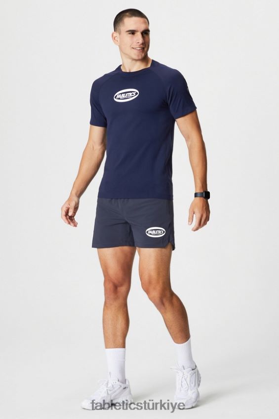 tr Fabletics erkekler bir kısa 160 klasik lacivert oval 40R06B3273