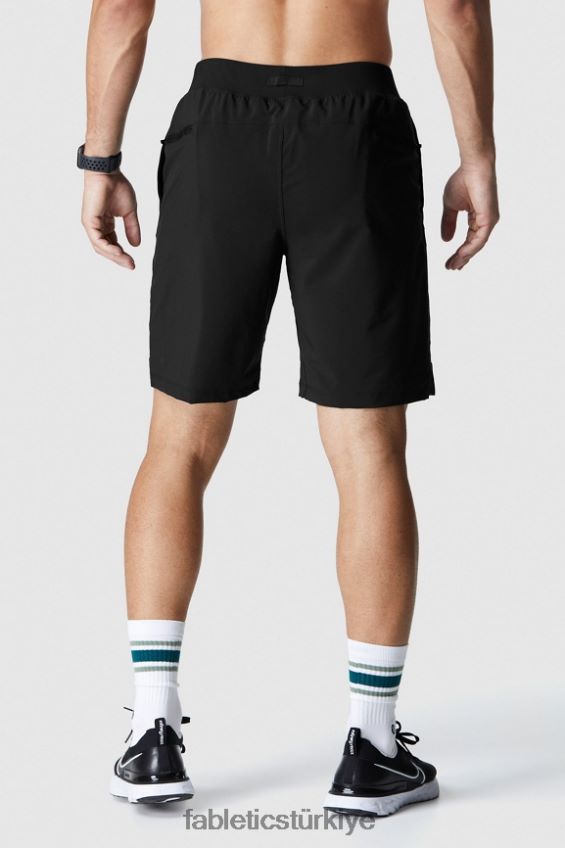 tr Fabletics erkekler franchise kısa (çizgili) siyah 40R06B3356
