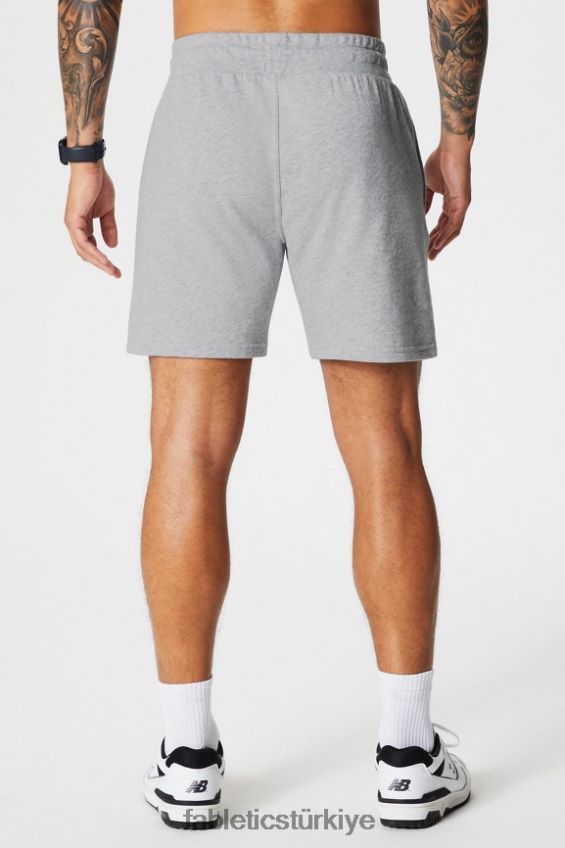 tr Fabletics erkekler hafif go-short klasik gri melanj 40R06B3284