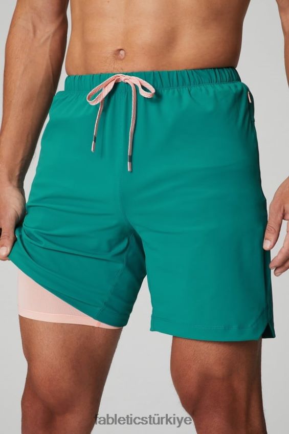 tr Fabletics erkekler kısa (çizgili) 141 Miami gelgiti 40R06B3177