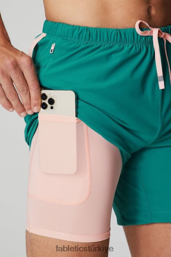 tr Fabletics erkekler kısa (çizgili) 141 Miami gelgiti 40R06B3177