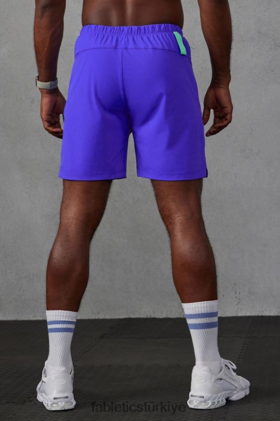 tr Fabletics erkekler kısa (çizgili) 141 aşırı kraliyet 40R06B3178