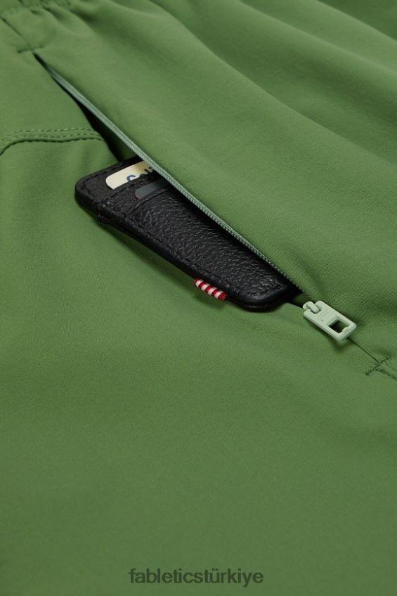 tr Fabletics erkekler kısa (çizgili) 141 yeni zeytin 40R06B3179