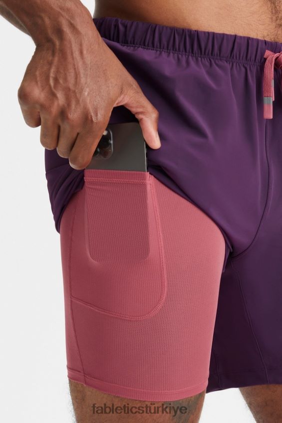 tr Fabletics erkekler kısa (çizgili) 143 sıcak şarap 40R06B3189