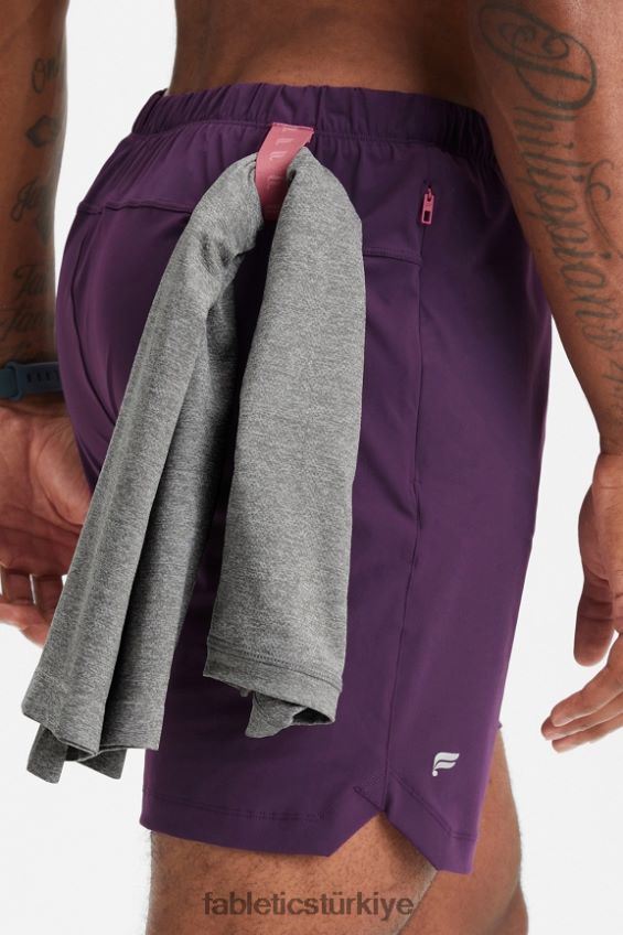 tr Fabletics erkekler kısa (çizgili) 143 sıcak şarap 40R06B3189