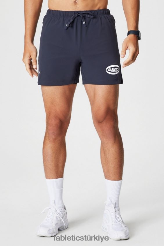 tr Fabletics erkekler kısa (çizgili) 162 klasik lacivert oval 40R06B3294