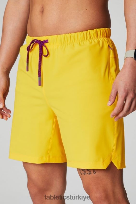 tr Fabletics erkekler kısa olan 151 günbatımı sarısı 40R06B3230
