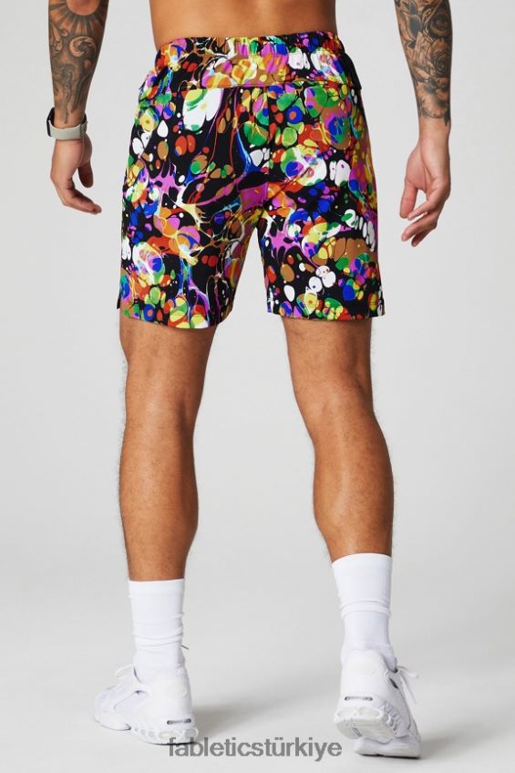 tr Fabletics erkekler kısa olan 151 siyah sürekli değişen 40R06B3231
