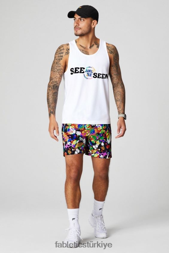 tr Fabletics erkekler kısa olan 151 siyah sürekli değişen 40R06B3231