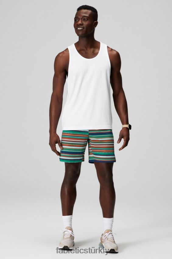 tr Fabletics erkekler kısa olan 153 demir toprak çimenli şerit 40R06B3241