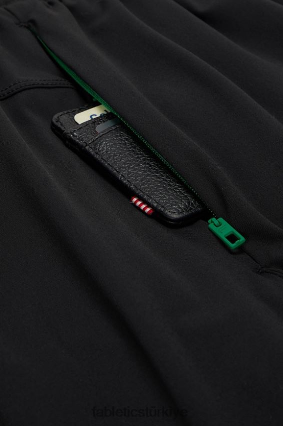 tr Fabletics erkekler kısa olan 153 siyah/çim yeşili 40R06B3239