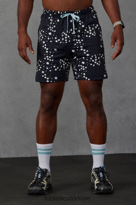 tr Fabletics erkekler kısa olan 154 aşıklar ve çiçekler siyah 40R06B3242