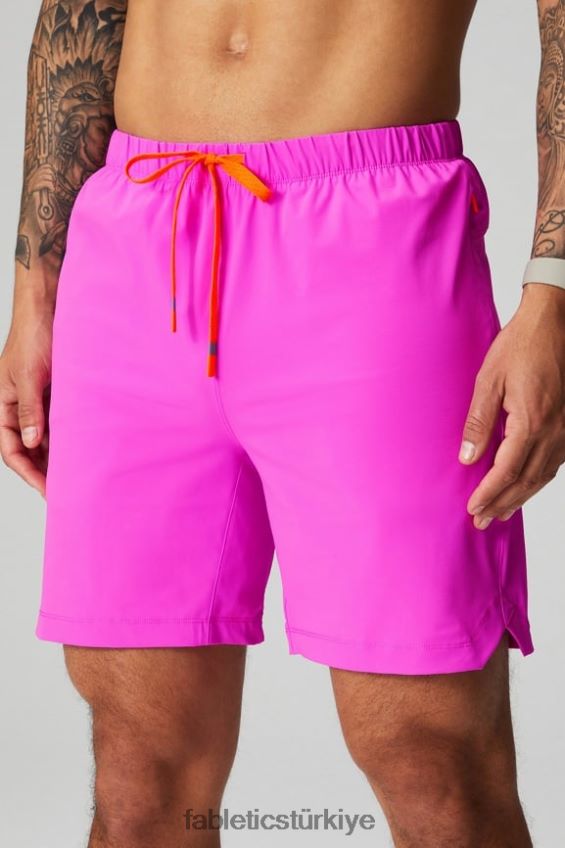 tr Fabletics erkekler kısa olan 154 pembe kaçış 40R06B3244