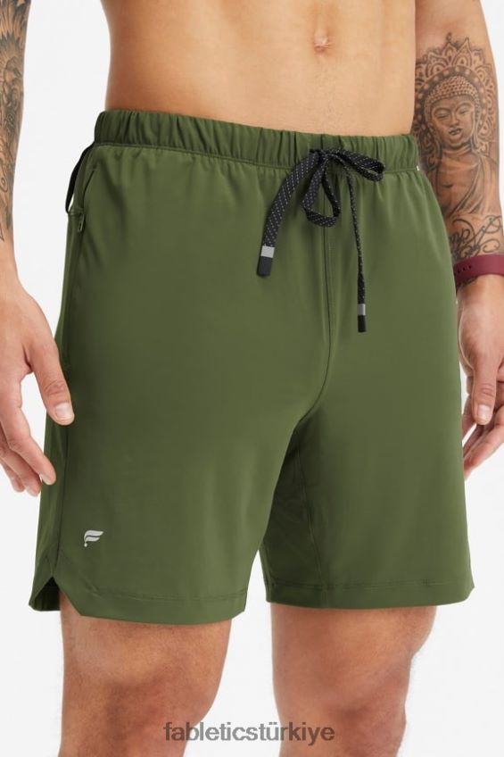 tr Fabletics erkekler kısa olan 156 koyu yosun 40R06B3254