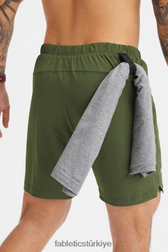 tr Fabletics erkekler kısa olan 156 koyu yosun 40R06B3254