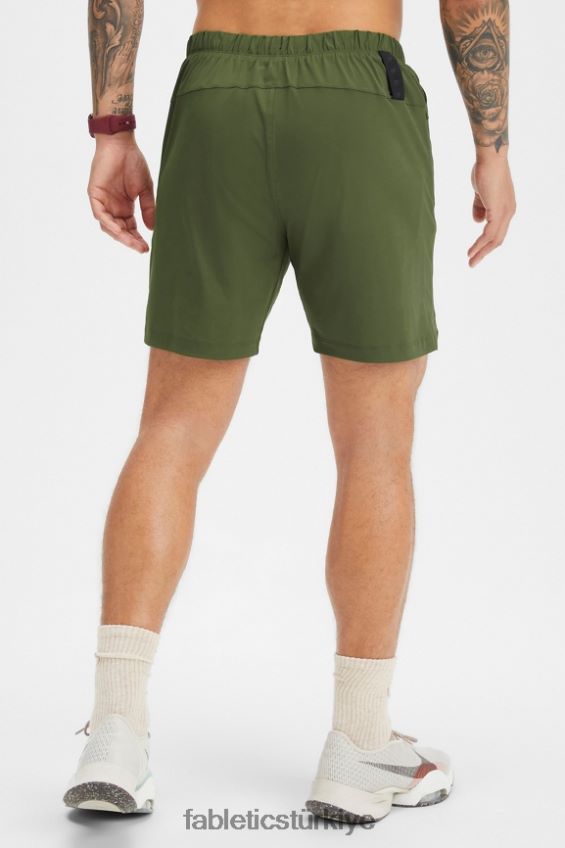 tr Fabletics erkekler kısa olan 156 koyu yosun 40R06B3254