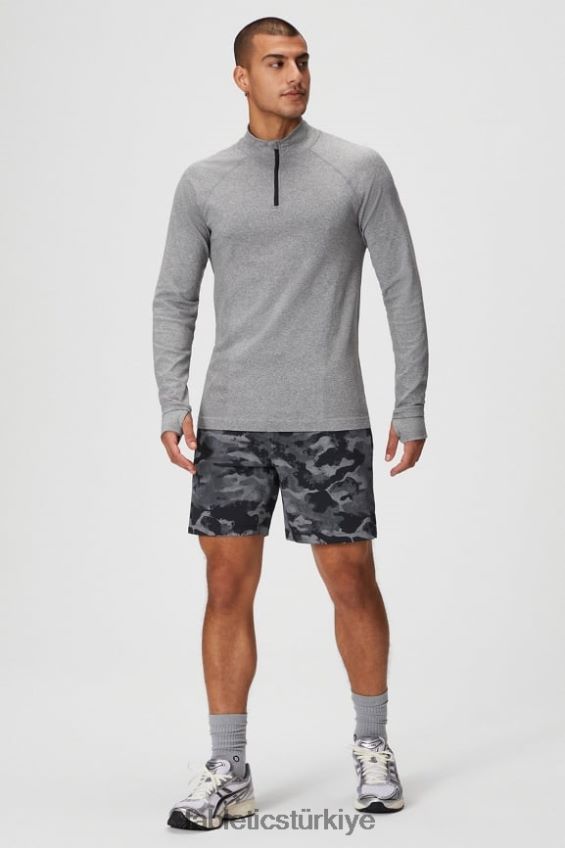 tr Fabletics erkekler kısa olan 156 siyah kamuflaj 40R06B3253
