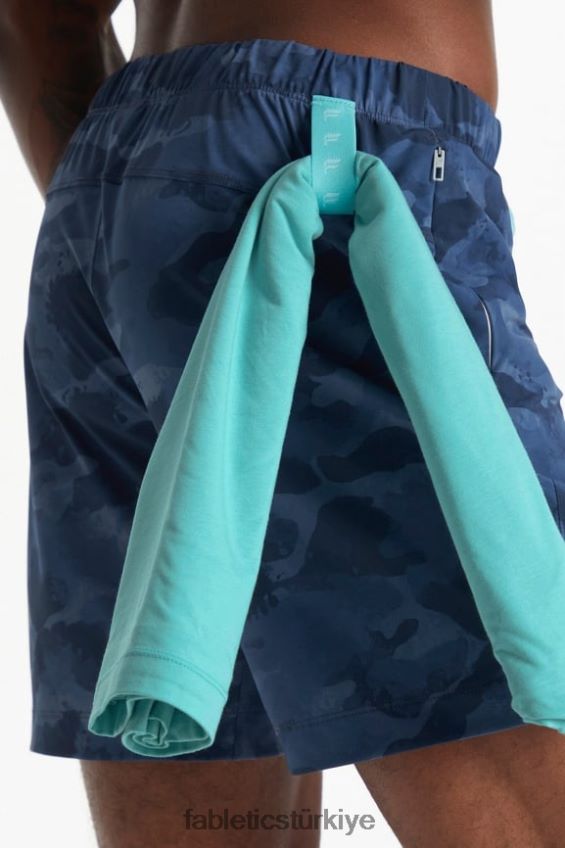 tr Fabletics erkekler kısa olan 161 klasik donanma kamuflajı 40R06B3277