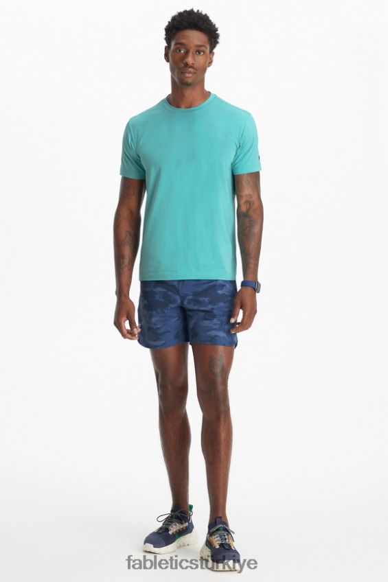 tr Fabletics erkekler kısa olan 161 klasik donanma kamuflajı 40R06B3277