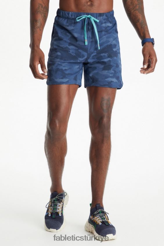 tr Fabletics erkekler kısa olan 161 klasik donanma kamuflajı 40R06B3277